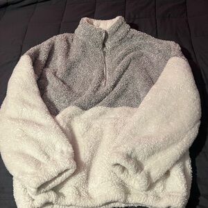 Fuzzy Half Zip